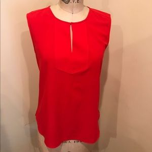 Red J. Crew blouse